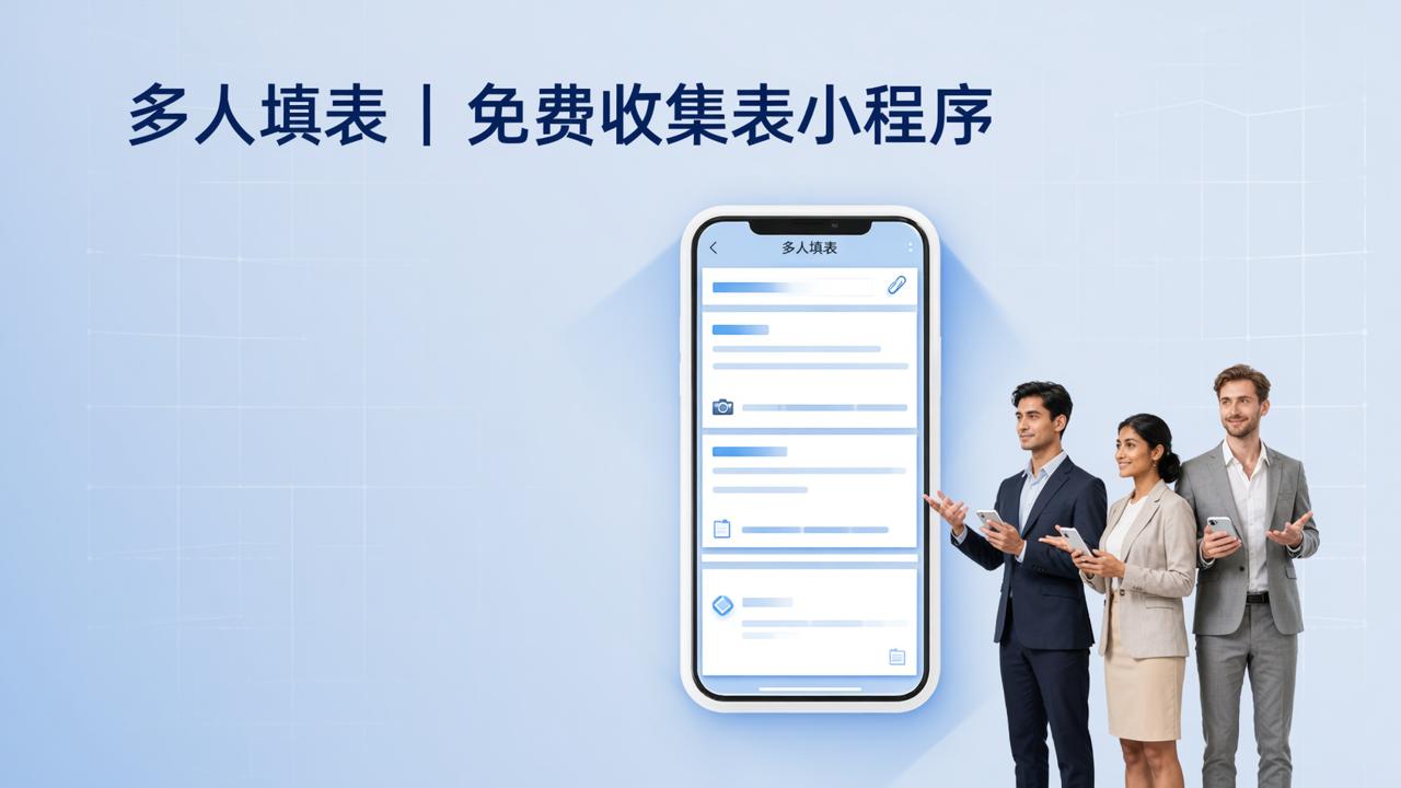 免费收集表小程序推荐：多人填表不花钱也能收图片文档