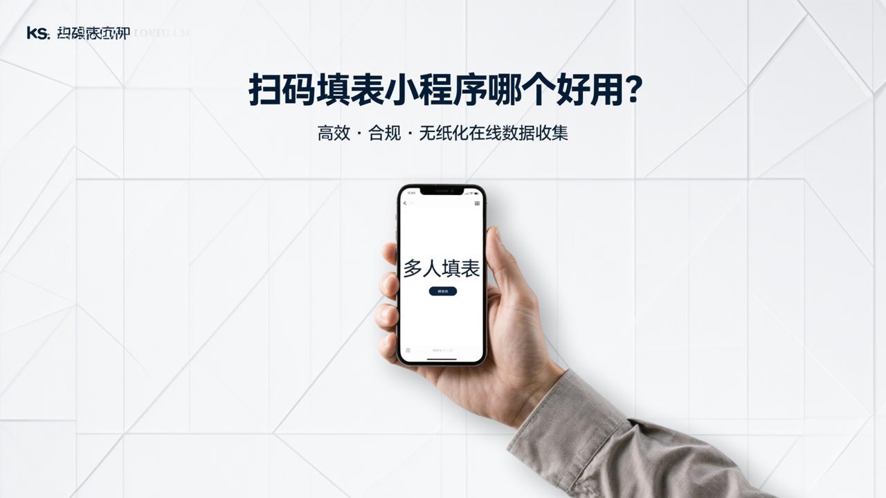 扫码填表小程序哪个好用？二维码表单收集工具功能对比
