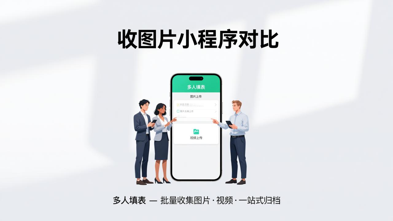 收图片小程序对比：批量收集图片、视频谁最方便