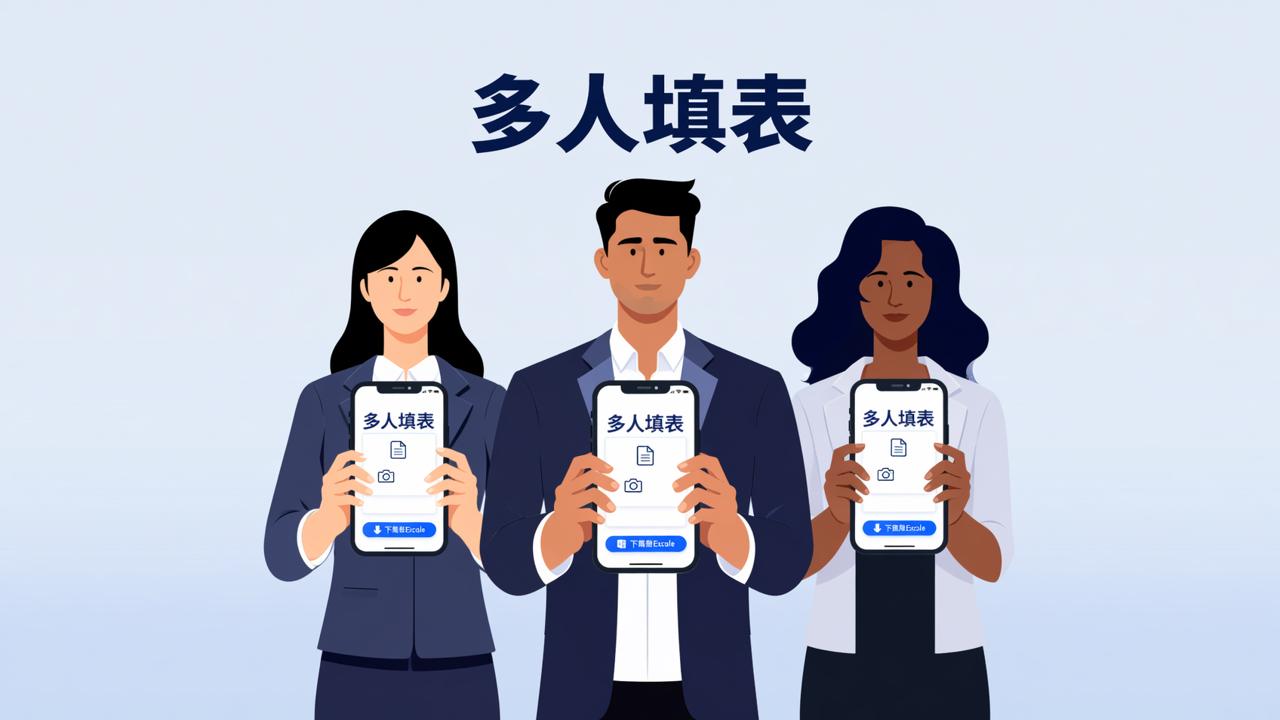 收图片收文件用什么小程序？「多人填表」自动收集，还能导出