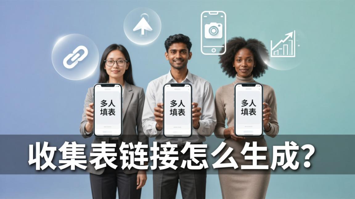 收集表链接怎么生成？「多人填表」一键生成收集表链接，扫码即填自动汇总