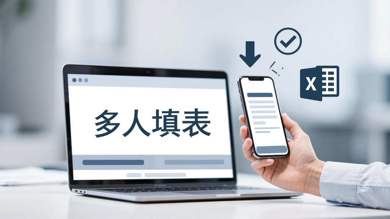 员工工作日报每天发群统计到烦？多人填表，固定码循环收集，扫码即填自动汇总